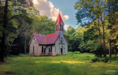 Old Painted Church