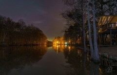 Nightime over the River