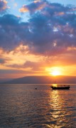 Sunrise on Sea of Galilee